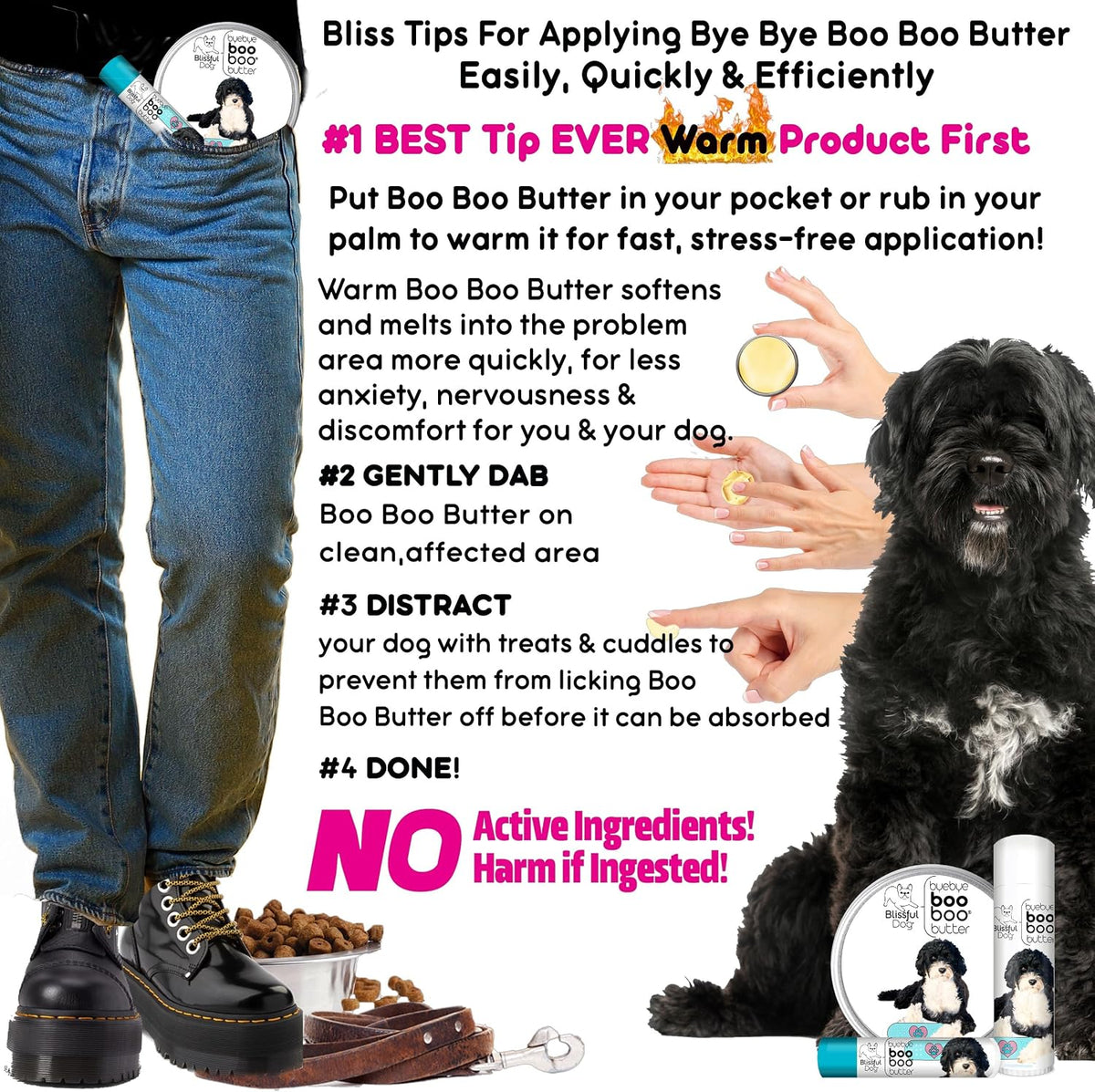 The Blissful Dog Portuguese Water Dog Boo Butter, 454 g - görsel 6