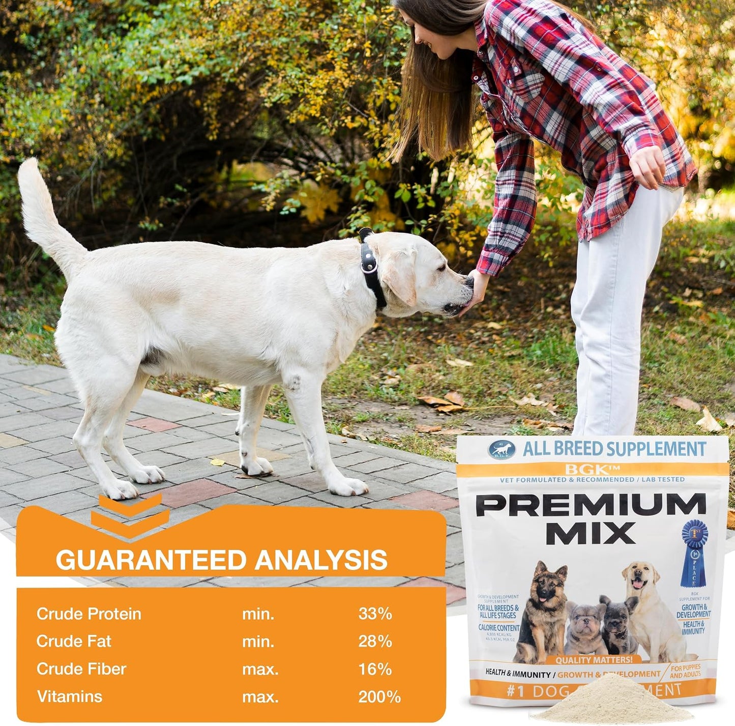 BGK Premium Mix Dog Multivitamin Powder (All Ages & Breeds) - görsel 6