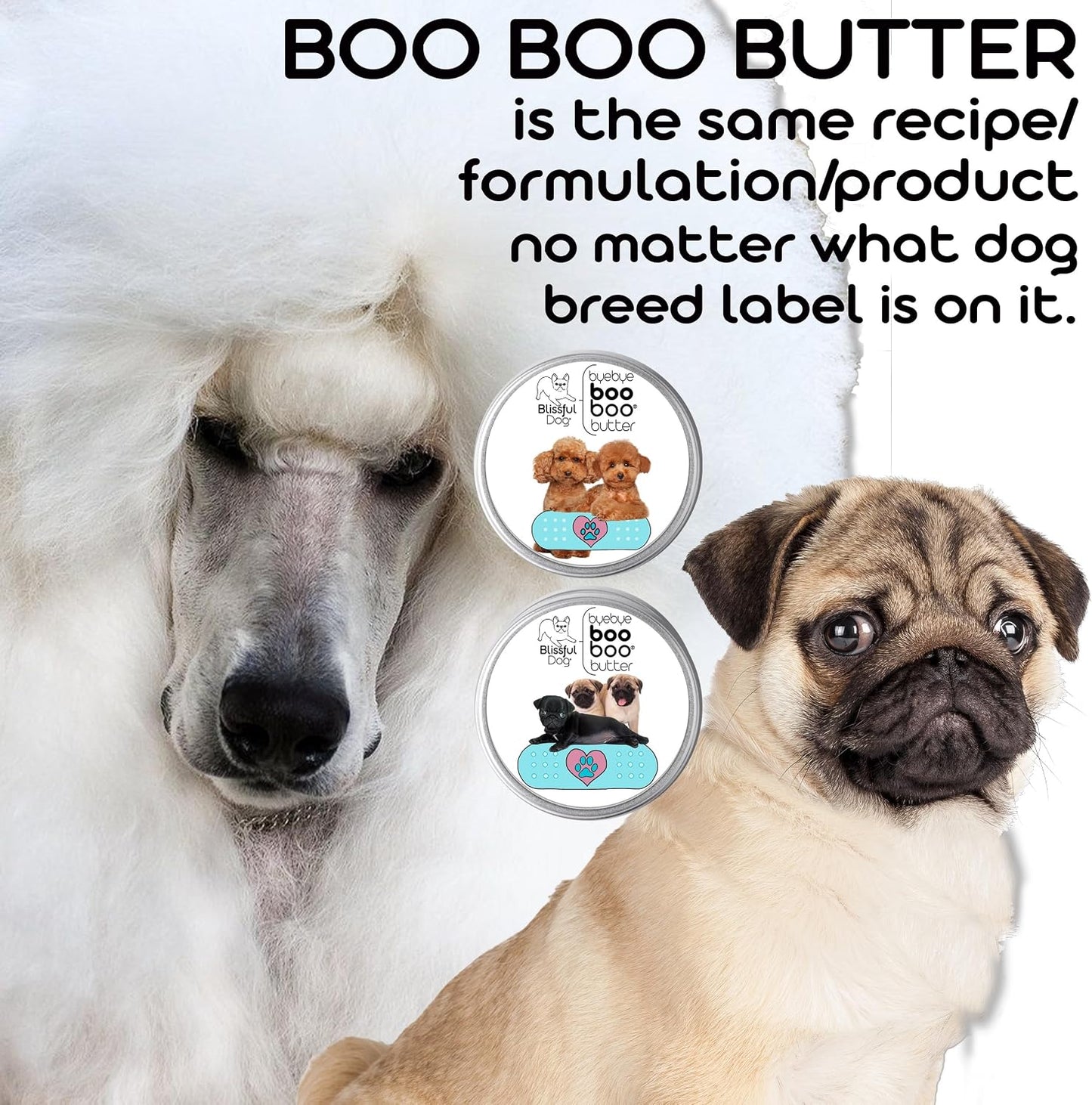 The Blissful Dog 4 oz Tin Japanese Chin Booboo Butter - görsel 5