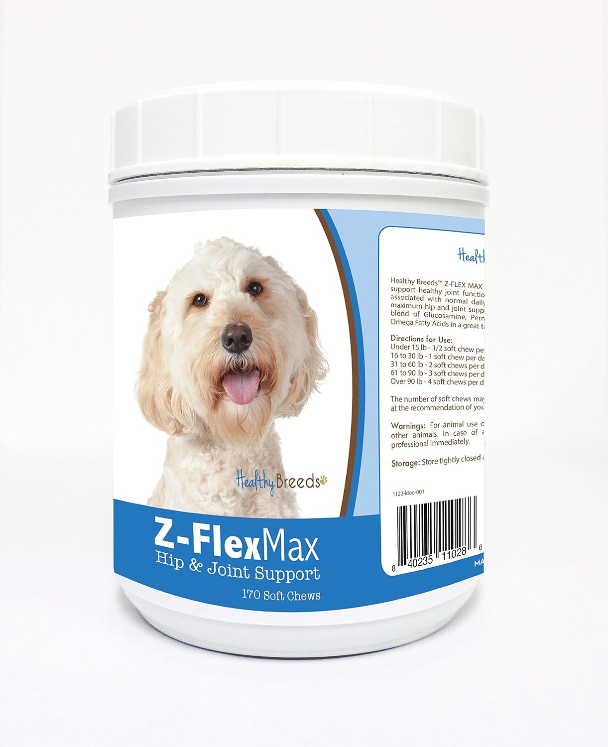 Healthy Breeds Beagle Z-Flex Max Hip and Joint Soft Chews, 170 Chews - görsel 10
