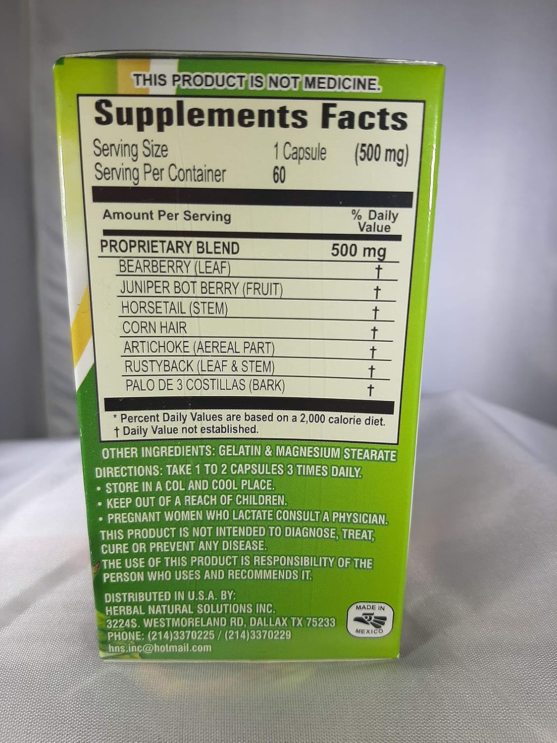 RNA Herbal Capsules (60 Capsules, 500 mg Each) - görsel 1