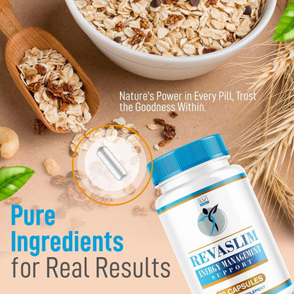 Revaslim Advanced Formula Capsules, All-Natural, 120 Capsules (2-Pack)