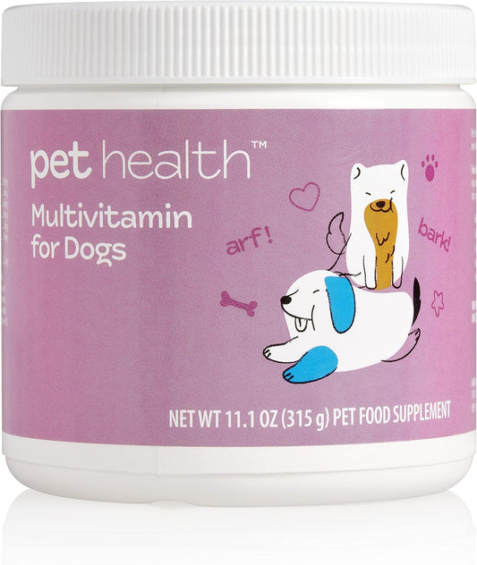 Pet Health Multivitamin for Dogs – Beef Flavour Powder – 90 Servings