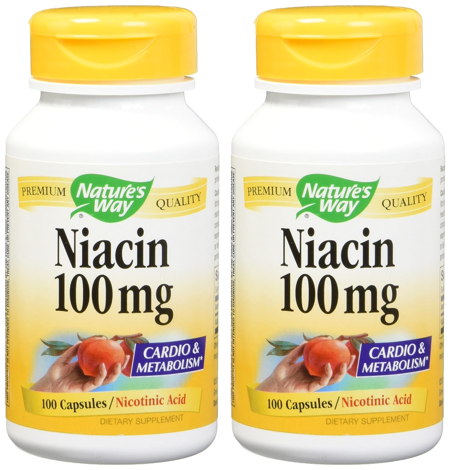 Niacin 100mg 100 Capsules (Pack of 2) - görsel 3