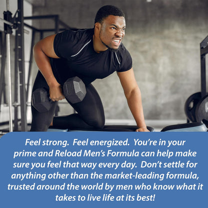 Reload! for Men, All Natural Multivitamin, Multimineral, and Antioxidant with 24 Fruits and Vegetables, 30-Day Supply