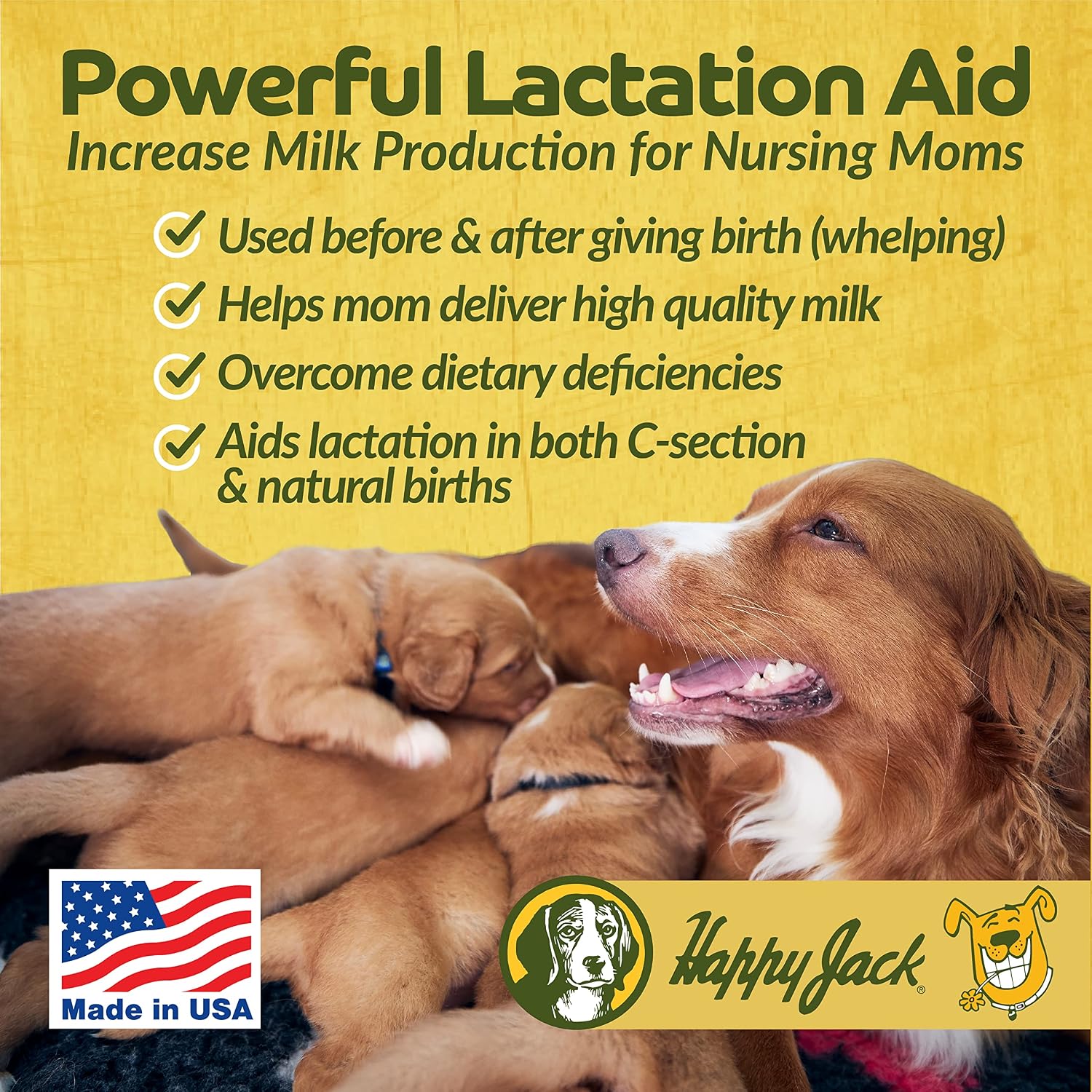 Happy Jack Milkade Dog Breeding & Nursing Supplies, 2 oz - görsel 2