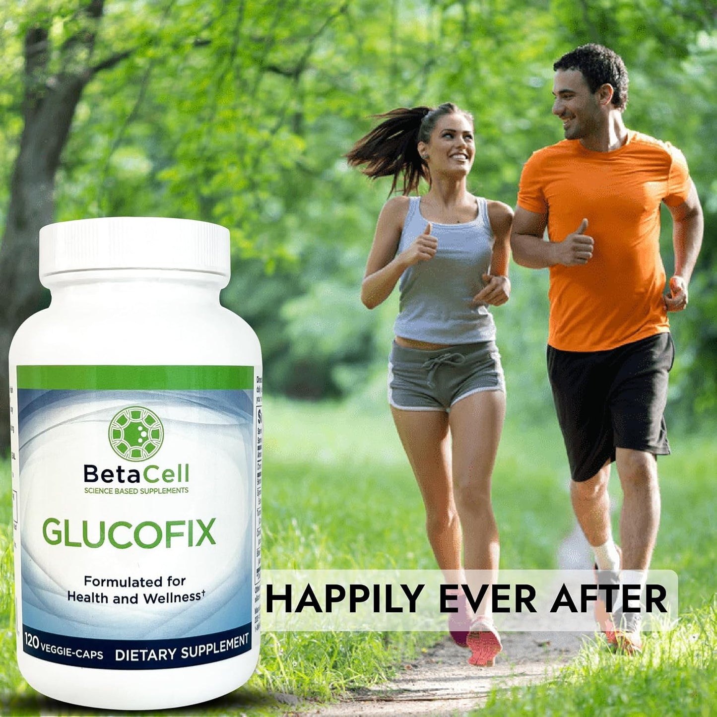 Glucofix Blood Sugar Support Supplement – Advanced Berberine Supplement with Ceylon Cinnamon, Turmeric & Bitter Melon – 120 Capsules - görsel 6