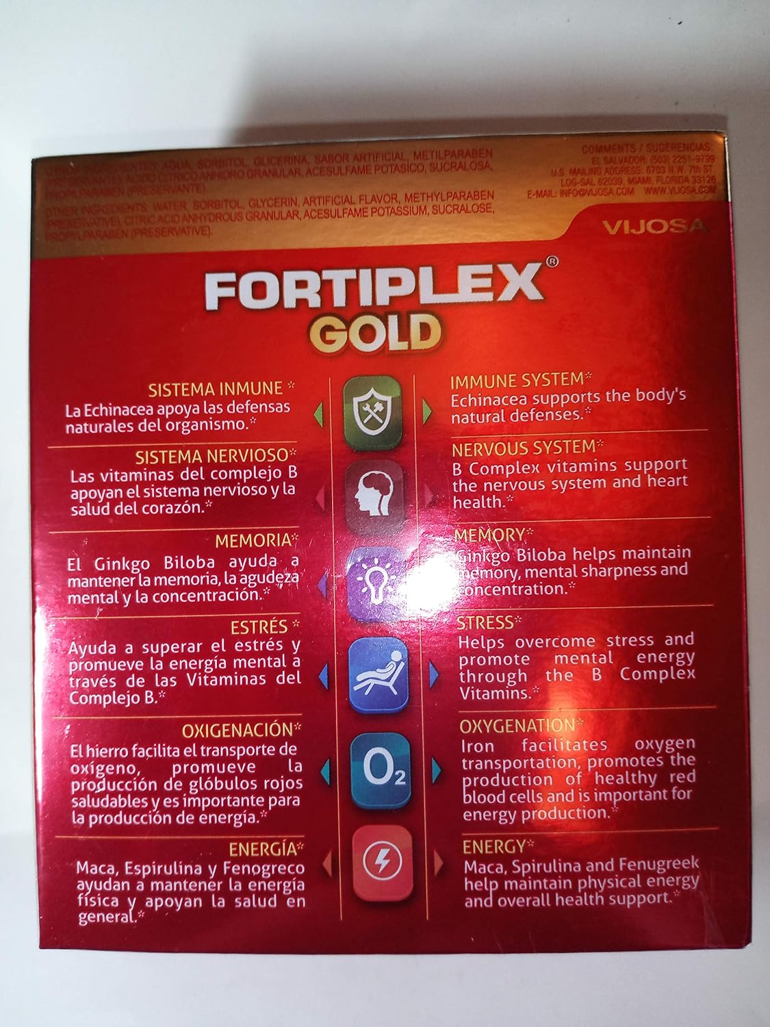 FORTI PLEX Gold – B-Complex Food Supplement (12 Pouches) - görsel 3