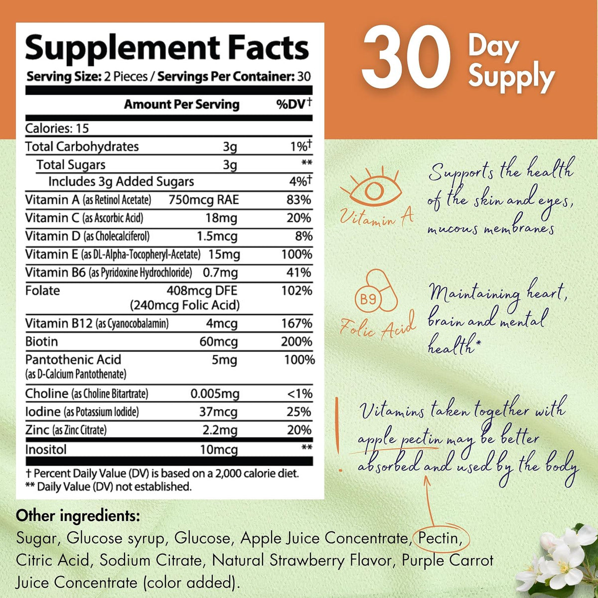 healblend Power-Packed Multivitamin Bear Gummies for Adults - görsel 5