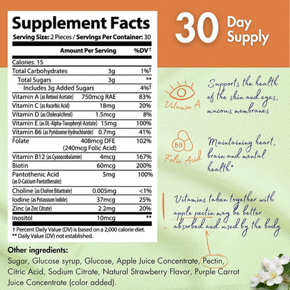 healblend Power-Packed Multivitamin Bear Gummies for Adults