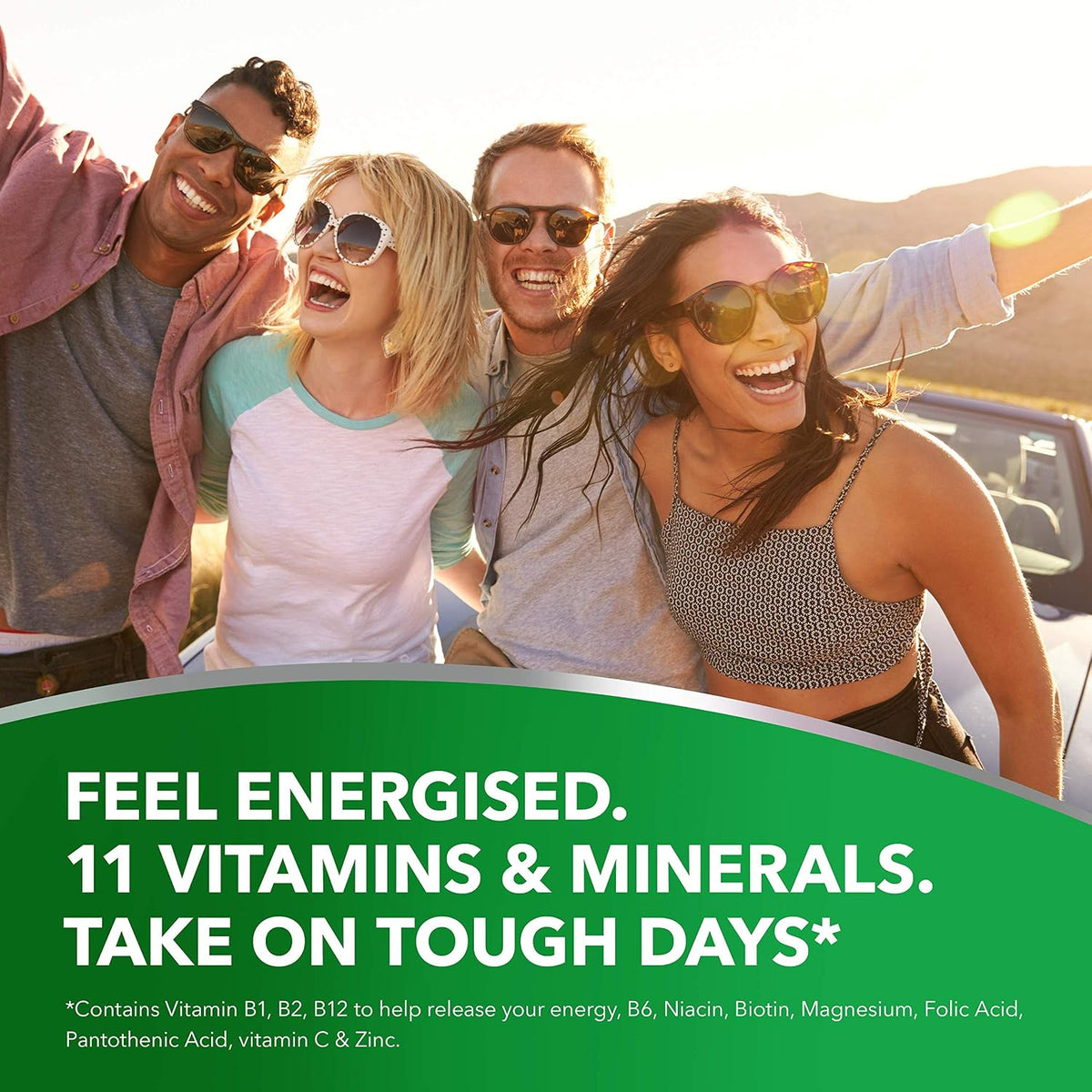 Berocca Energy Vitamin Tablets, Mango Flavour – High-dose B Complex with B12, C & Magnesium (15 Tablets) - görsel 3