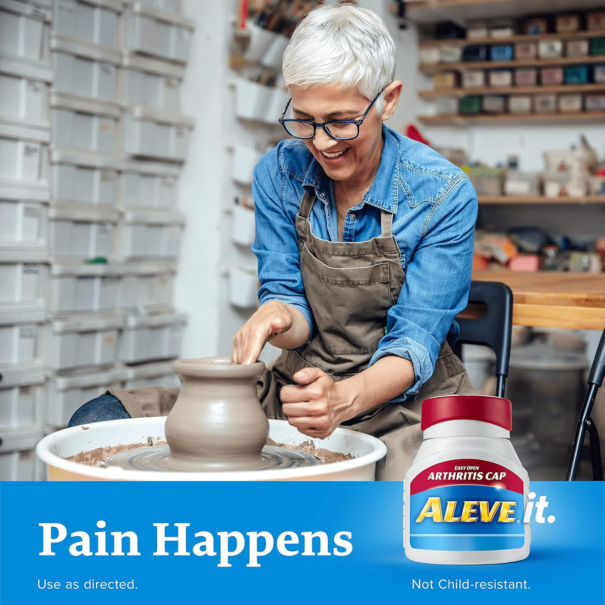 Aleve Naproxen Sodium 220 mg Pain Relief Tablets, 200 Count (Pack of 2) - görsel 7