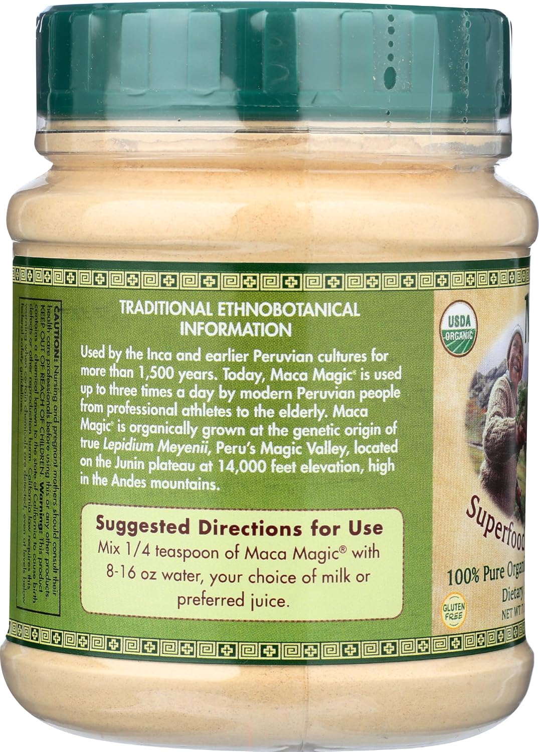 Maca Magic Organic Black Maca Powder – Raw Peruvian Superfood Blend - görsel 6