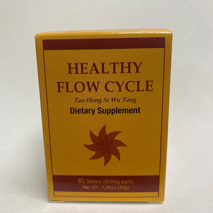 Healthy Flow Cycle :: Tao Hong Si Wu Tang :: Herbal Supplement for Menstrual Cycle :: Manufactured in USA