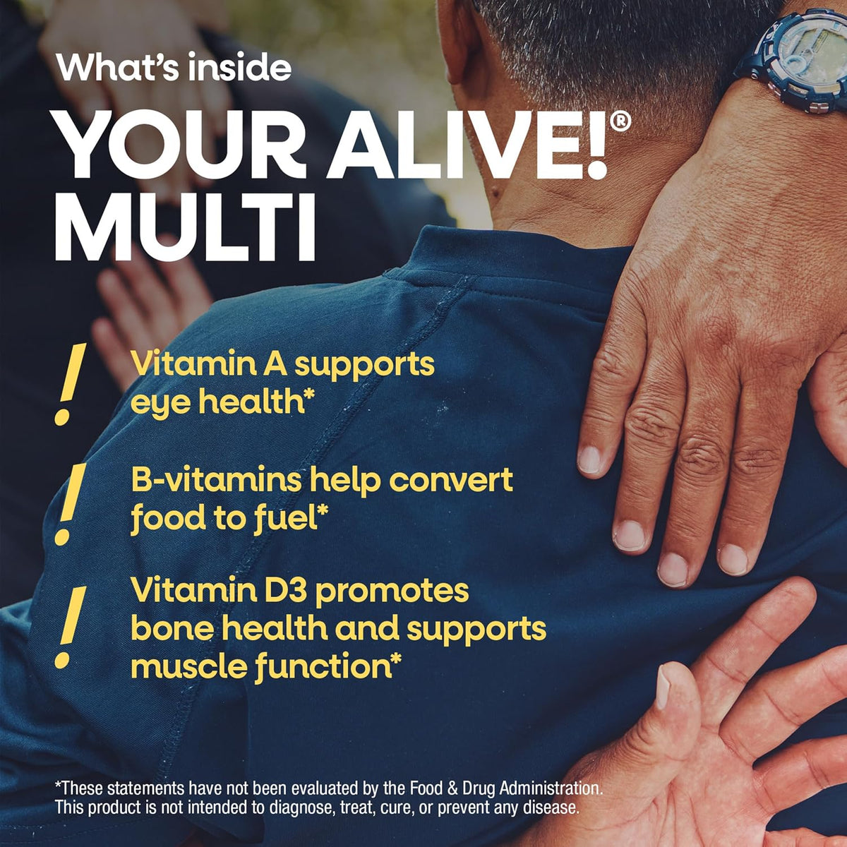 Nature's Way Alive! Men's 50 Plus Premium Gummy Multivitamin - görsel 4