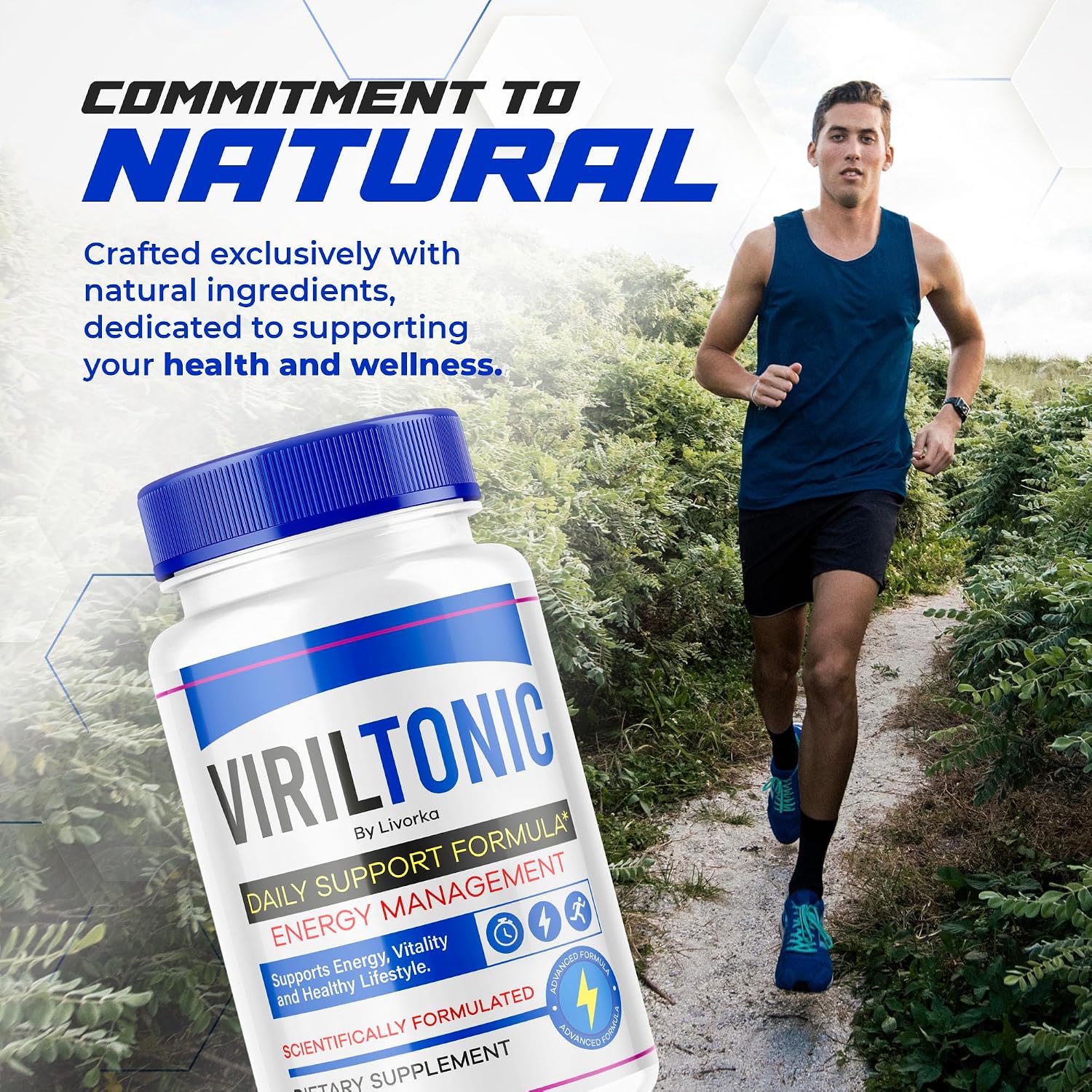 Viriltonic Advanced Support Formula Capsules - 5 Pack (300 Capsules) - görsel 4