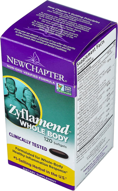 New Chapter Zyflamend Whole Body - 120 Vegetarian Capsules