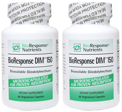 BioResponse DIM – 150 mg (120 Vegetarian Capsules)