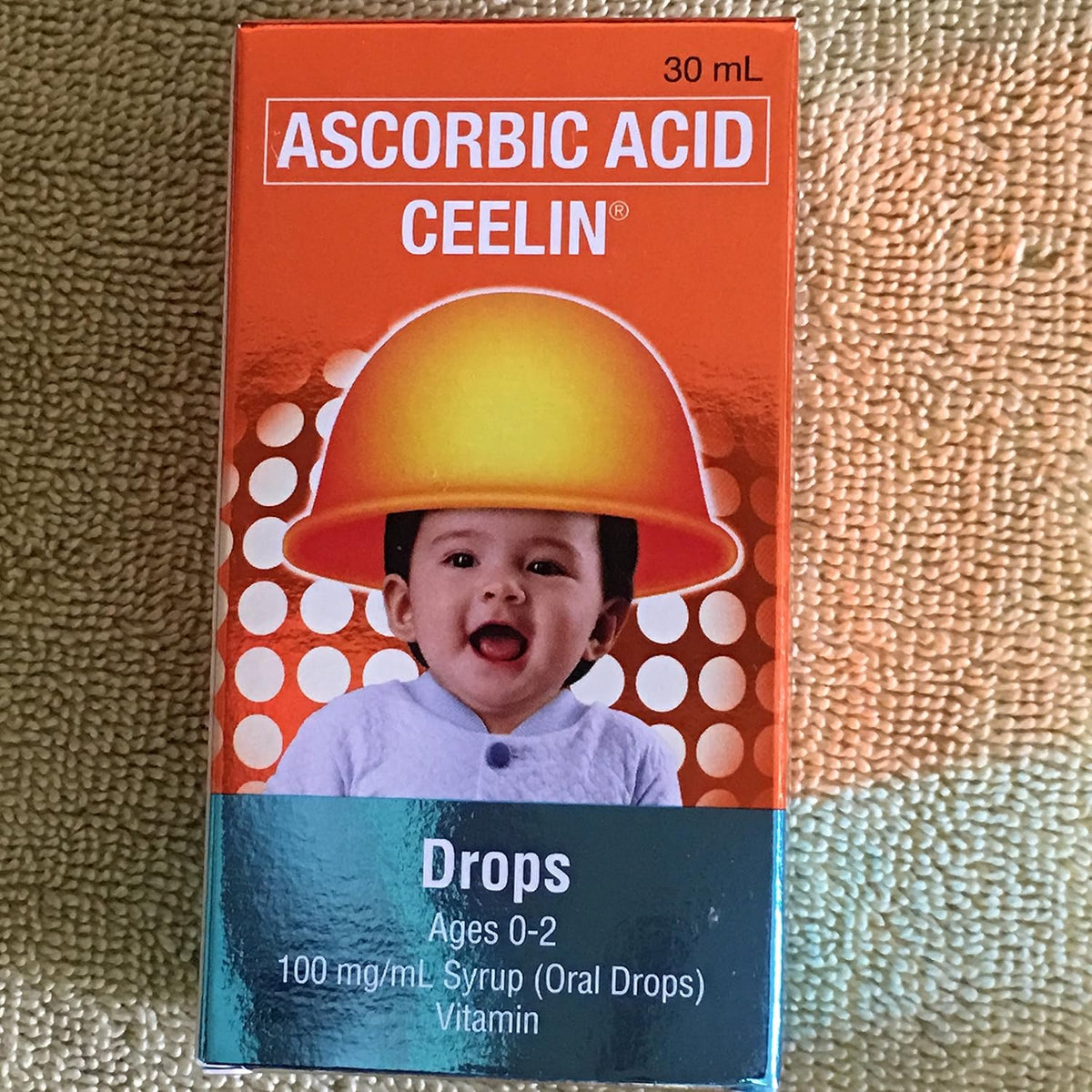 Ceelin Oral Drops (Ascorbic Acid) for Infants 0-2 Years, 30ml - görsel 1