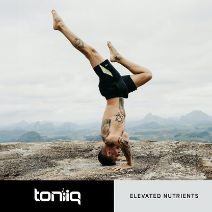 Toniiq Black Maca Root – Ultra High Potency 20:1 Extract – Single Origin, Wildcrafted & Highly Concentrated – Third-Party Lab Tested – 120 Capsules