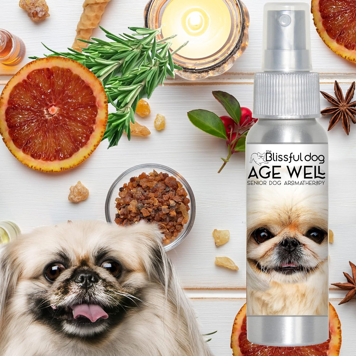 The Blissful Dog Pekingese Age Well Spray Aromatherapy - görsel 7