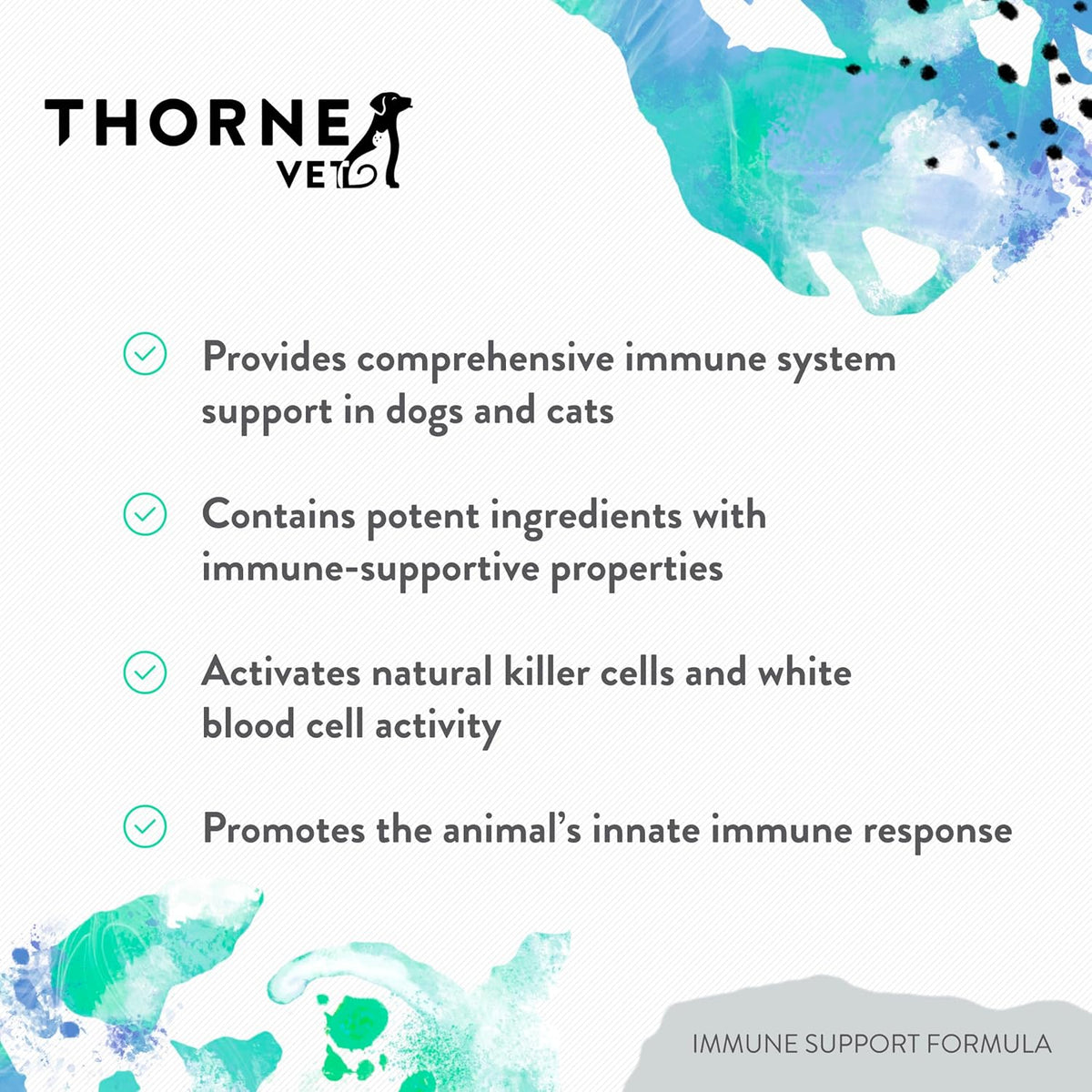 ThorneVET Immune Support Formula – Immune Support for Dogs and Cats, 90 Soft Chews - görsel 4