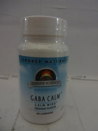 Source Naturals GABA Calm-Orange Tablets, 60 Tablets