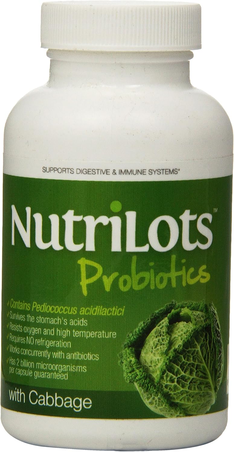 NutriLots with Cabbage Food Supplement Capsules, 60 Capsules - görsel 1