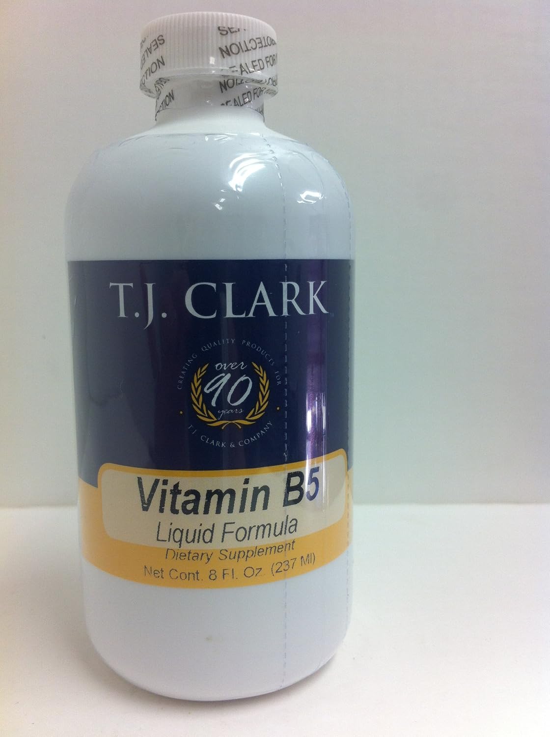 T.J. Clark Vitamin B5 d-Calcium Pantothenate 50mg – 237ml Liquid - görsel 1