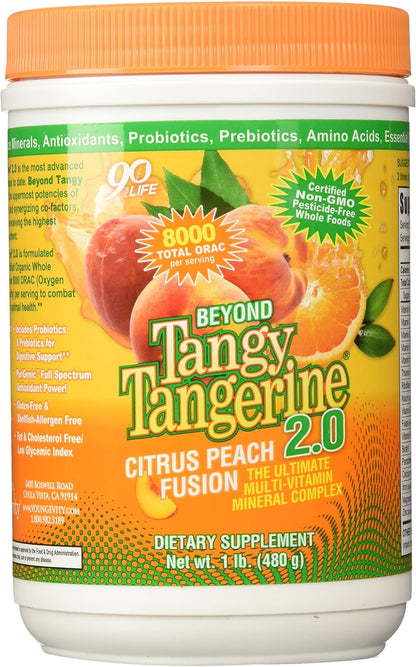 Beyond Tangy Tangerine 2.0 Citrus Peach Fusion - 480g Tub