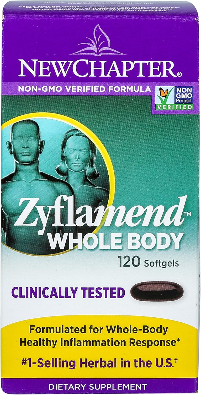 New Chapter Zyflamend Whole Body - 120 Vegetarian Capsules - görsel 2