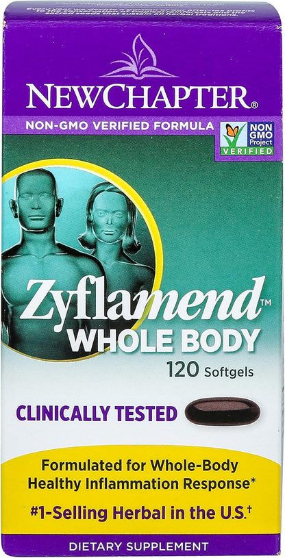New Chapter Zyflamend Whole Body - 120 Vegetarian Capsules