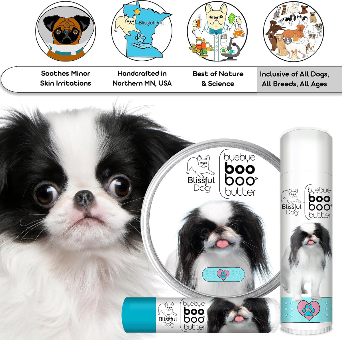 The Blissful Dog 15 g Tube Japanese Chin Booboo Butter - görsel 6