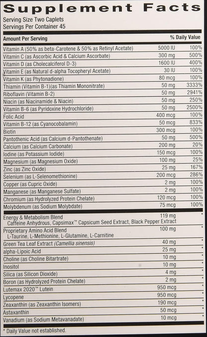 GNC Mega Men Energy and Metabolism Supplement