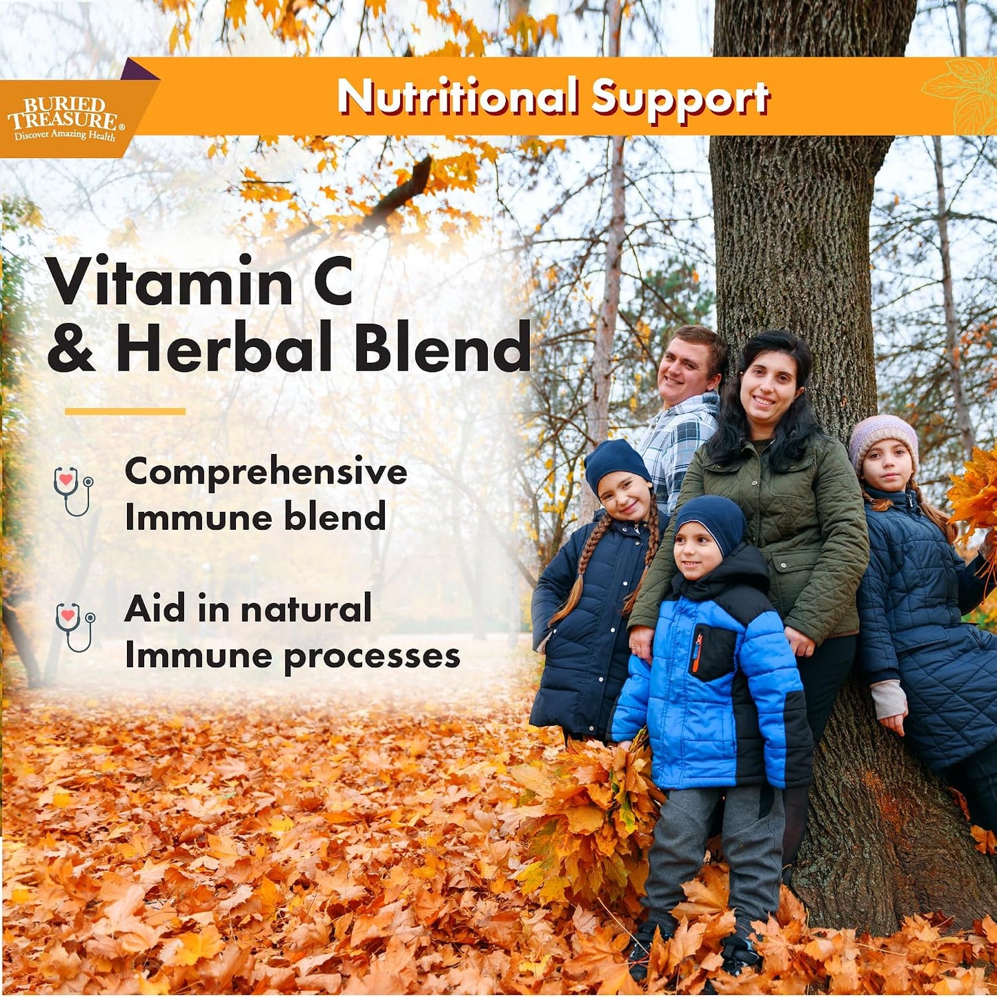 Buried Treasure Adult Daily Immune Wellness - Liquid Nutrient Blend with Elderberry and Echinacea - görsel 5