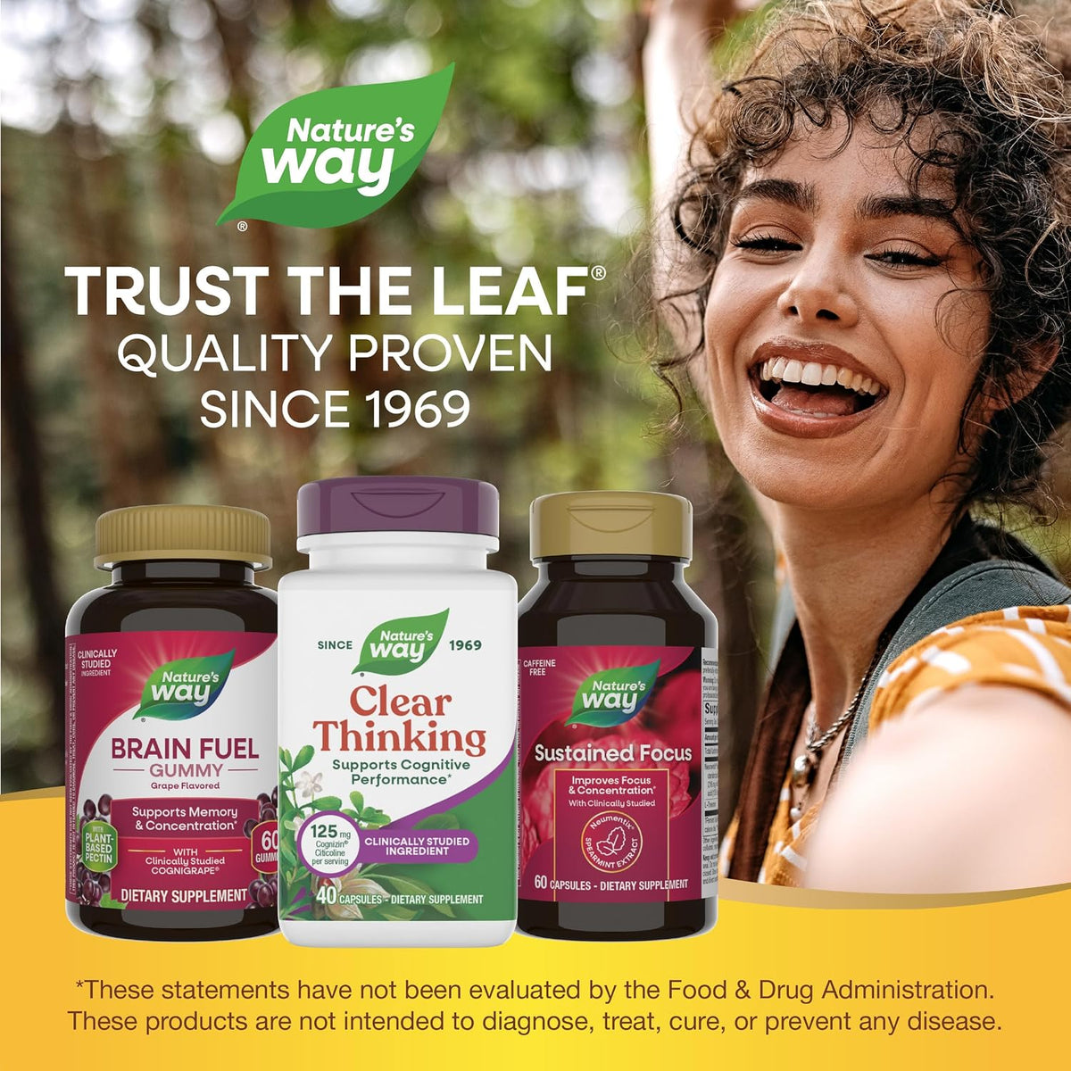 Nature's Way Clear Thinking Cognitive Performance, Ashwagandha, 40 Capsules - görsel 7