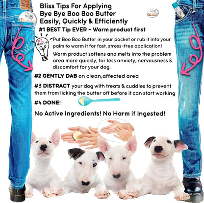 The Blissful Dog Bull Terrier Booboo Butter – 4.25 g Tube