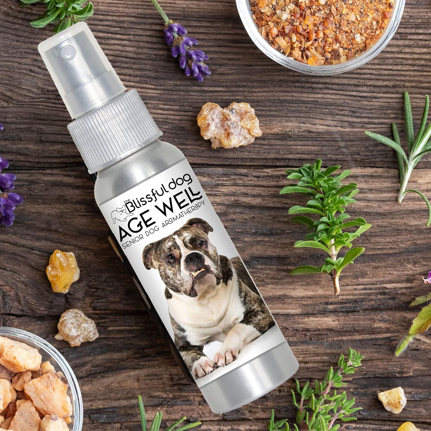 The Blissful Dog American Bulldog Age Well Dog Aromatherapy - görsel 7