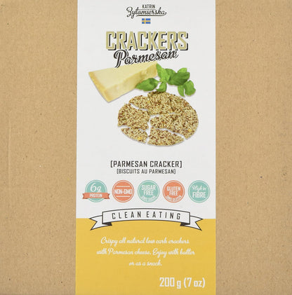KZ CLEAN EATING Parmesan Cheese Crispbread, 200g