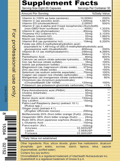 Priority One Vitamins Women's Formula 240 Capsules - Broad-Spectrum Multivitamin and Mineral Supplement for Women
