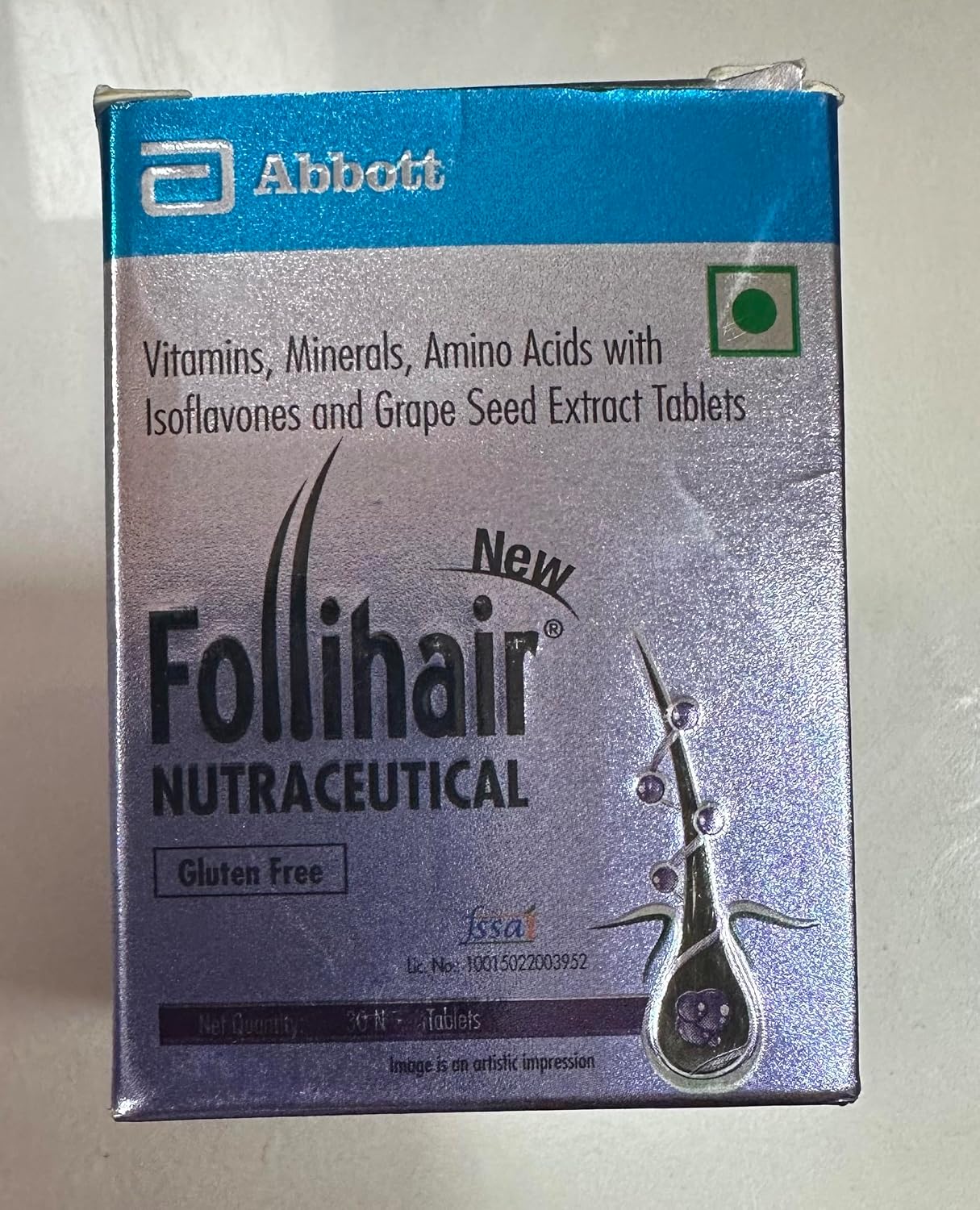Follihair New Tablets – Hair Regrowth Support (30 Tablets) - görsel 1