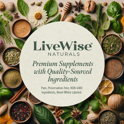 Organic Vitamin B12 1000 mcg Sublingual Liquid Drops, Unflavoured, 60 ml, Vegan, Non-GMO – Live Wise Naturals
