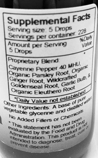Blood Circulation Extract by Dr. Christopher 60 ml Liquid