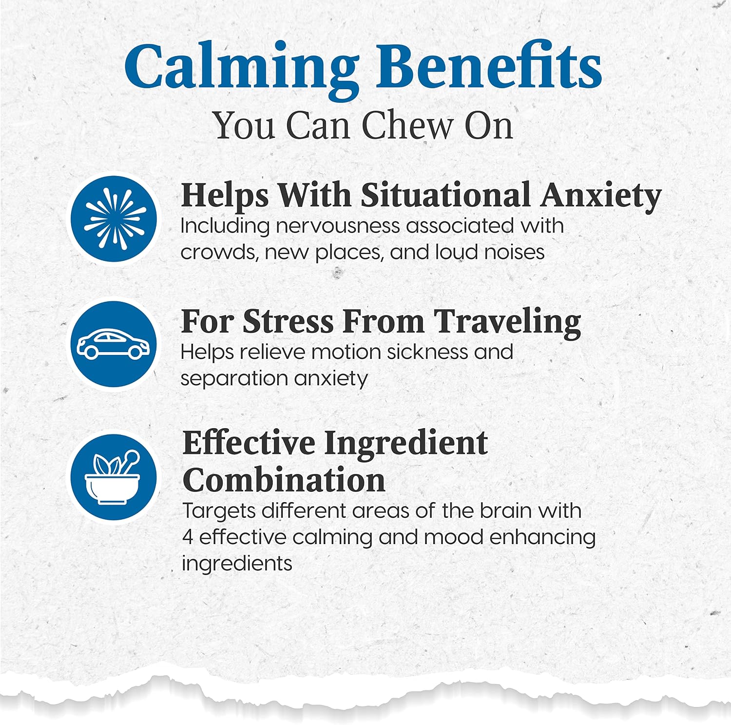 Ark Naturals Happy Traveller Calming Chews for Dogs (Bundle Pack) - görsel 4