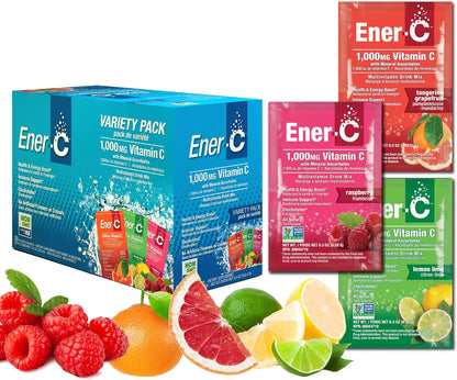 Ener-C Multivitamin Drink Mix - Lemon & Lime, 30 Sachets