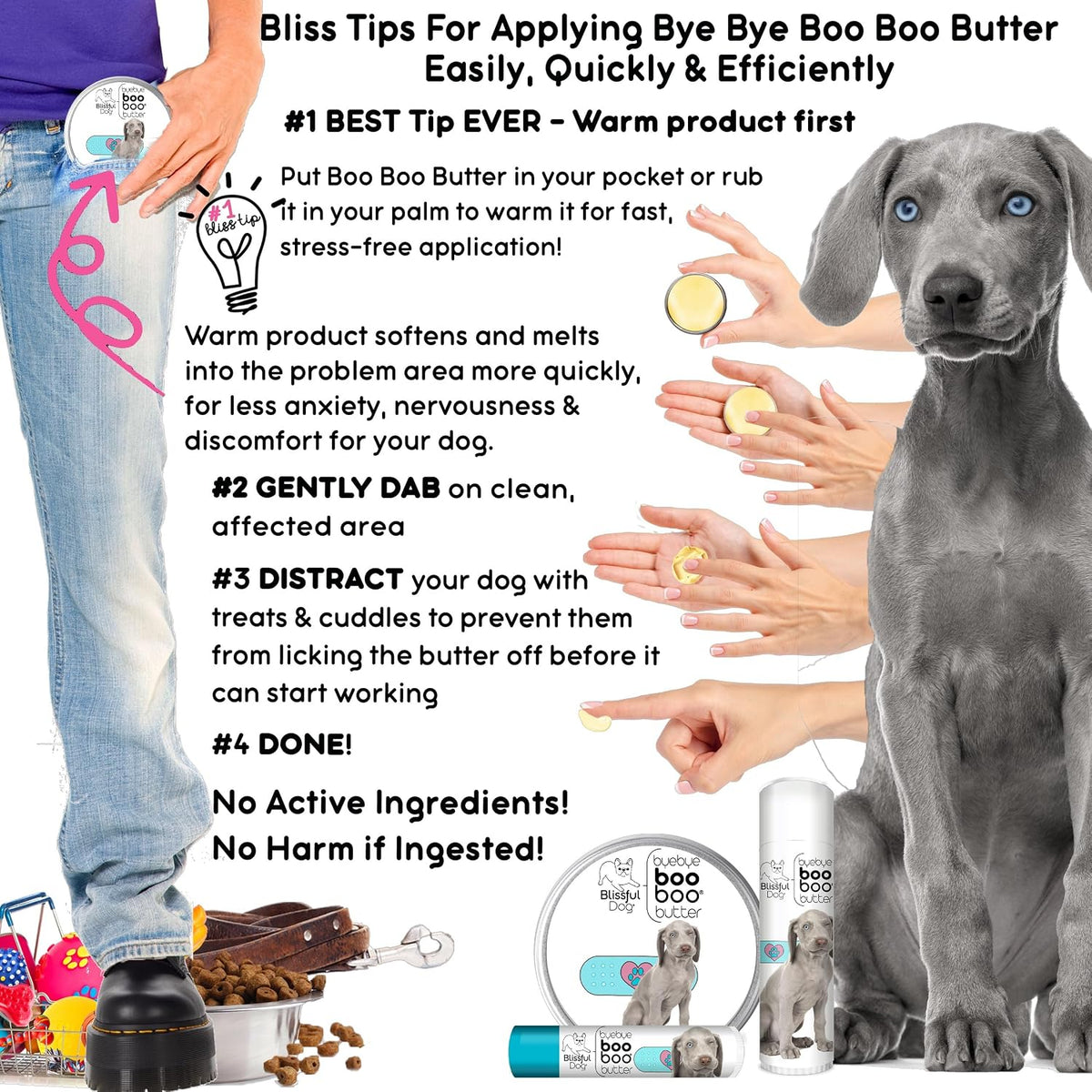 The Blissful Dog Weimaraner Boo Butter - 454g - görsel 7