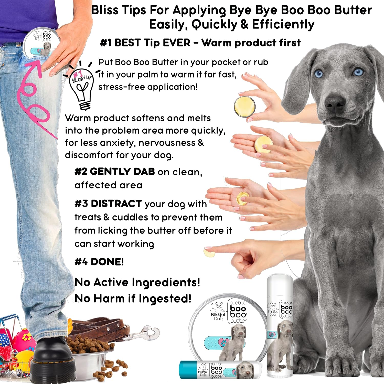 The Blissful Dog Weimaraner Boo Butter - 454g - görsel 7