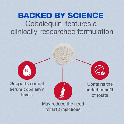 Nutramax Cobalequin B12 for Dogs – Oral Cobalamin Supplement with Folate, 45 Chewable Tablets