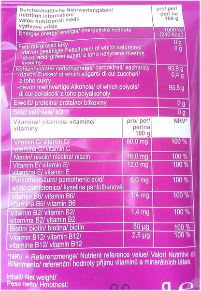 Vivil Multivitamin Bonbons Wildberry Sugarfree 80g