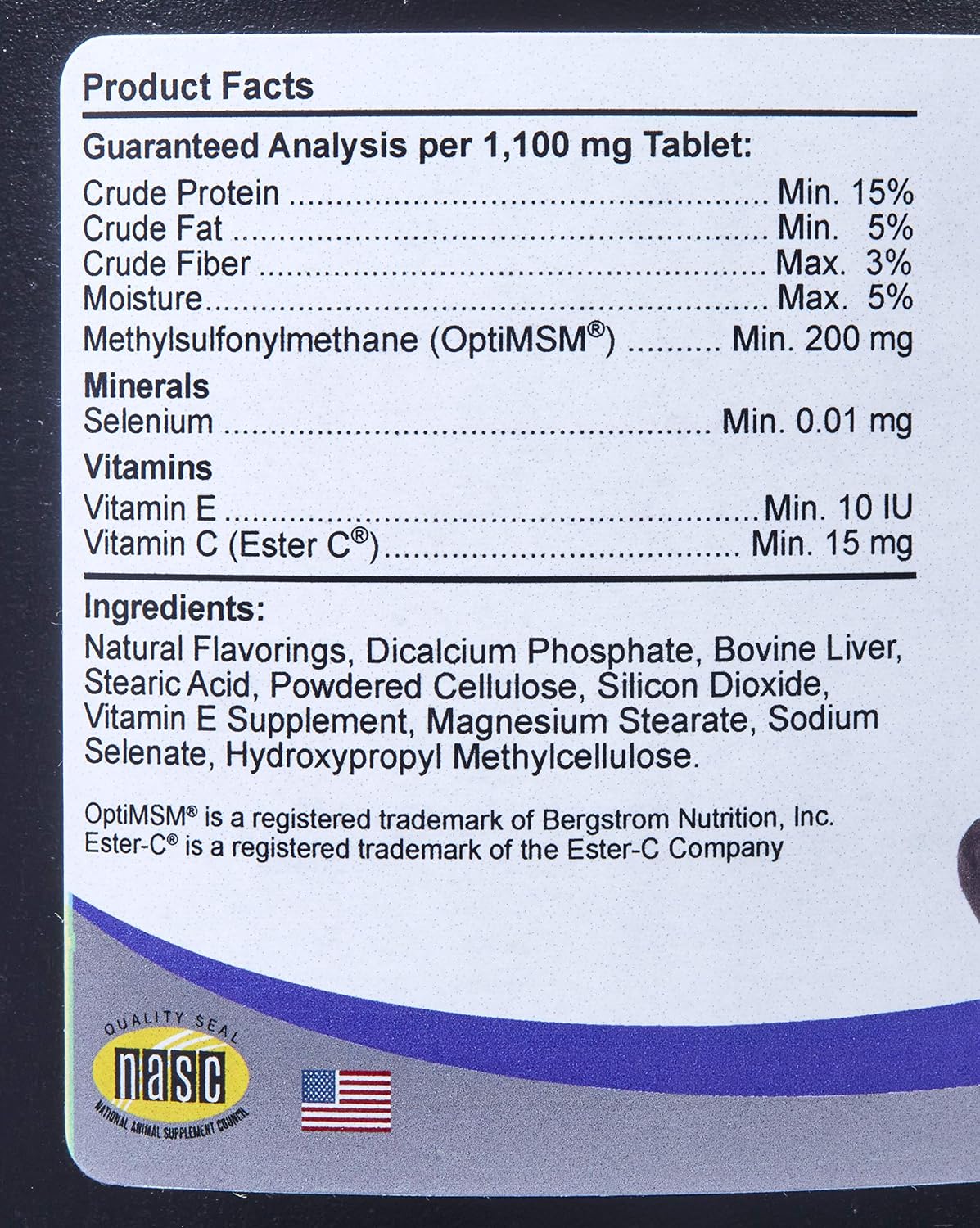 Kala Health COMFORT Antioxidant Supplement for Dogs, 1,000 Count - görsel 3